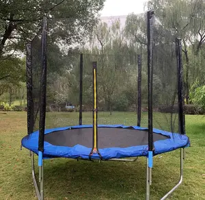 8ft Trampoline Enclosure Durable Safe Nylon Trampoline Protection Net