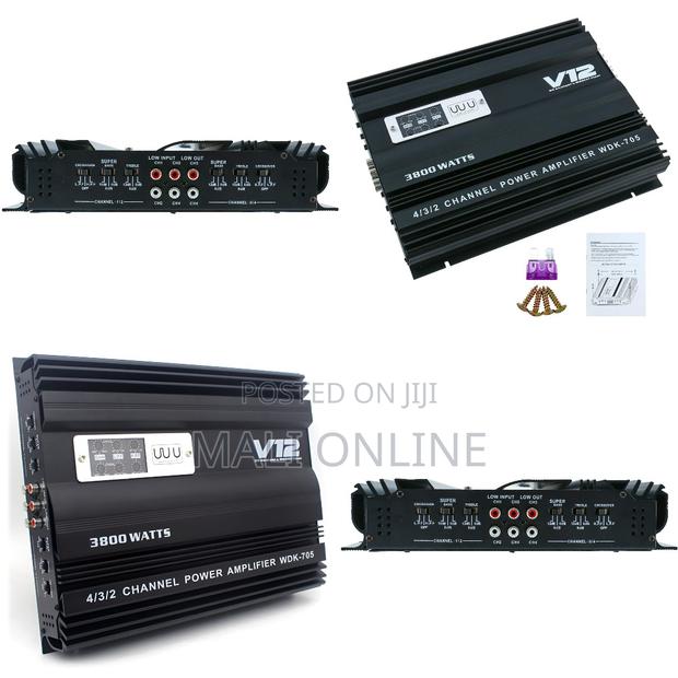 Car Amplifier - main view
