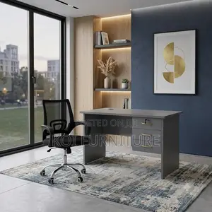 Office Desk; 1.2m Clerical Home Office Desk With Lockable Drawers