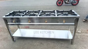 Stainless Steel 4 Burner