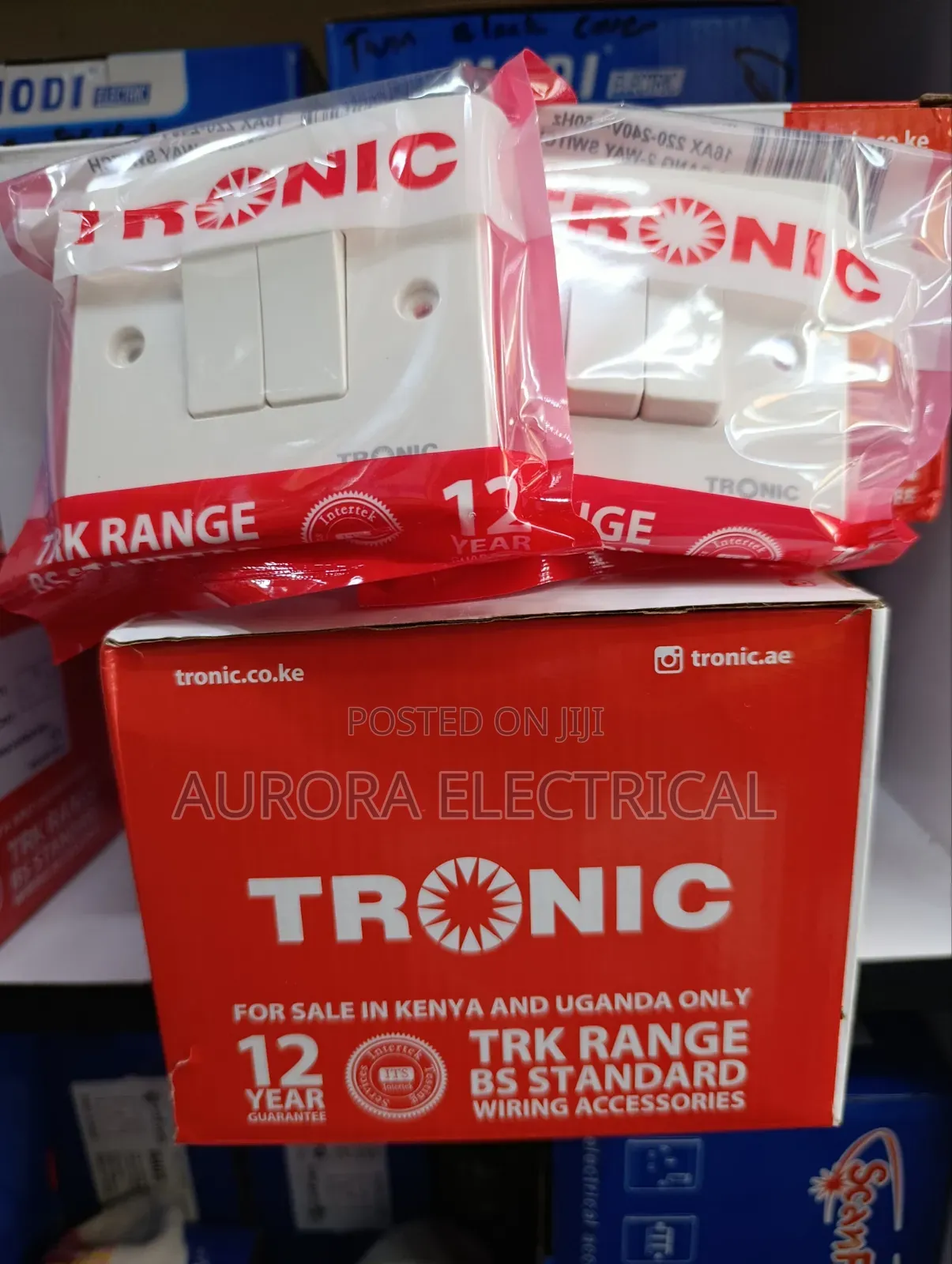 2 Gang 2way Tronic Switch