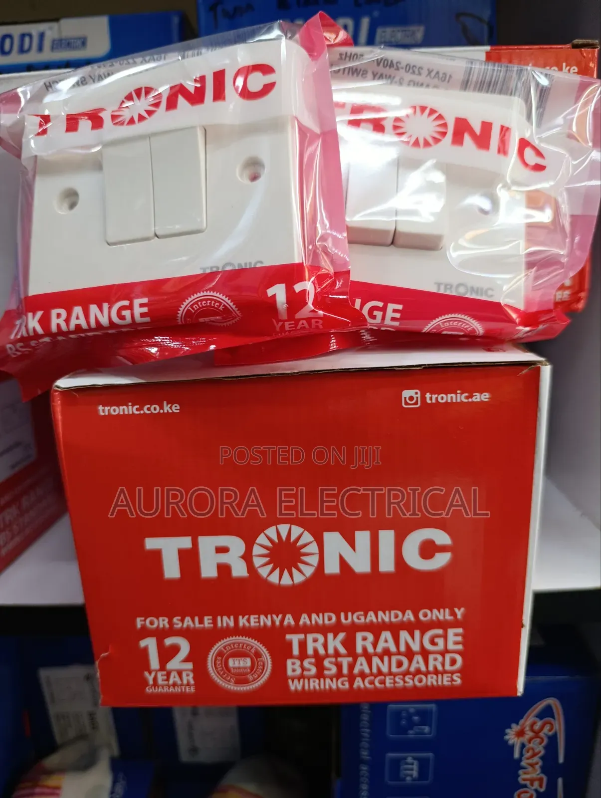 2 Gang 2way Tronic Switch