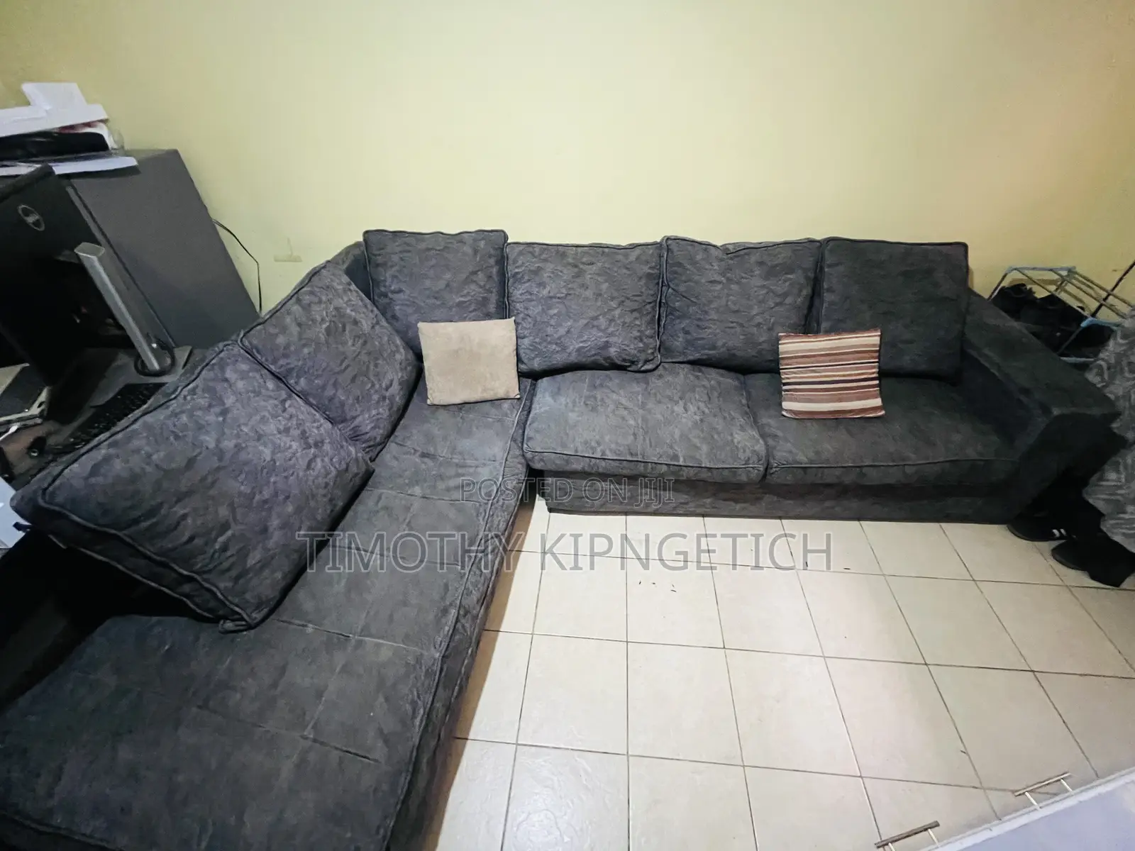 L Shaped Sectional Sofaset