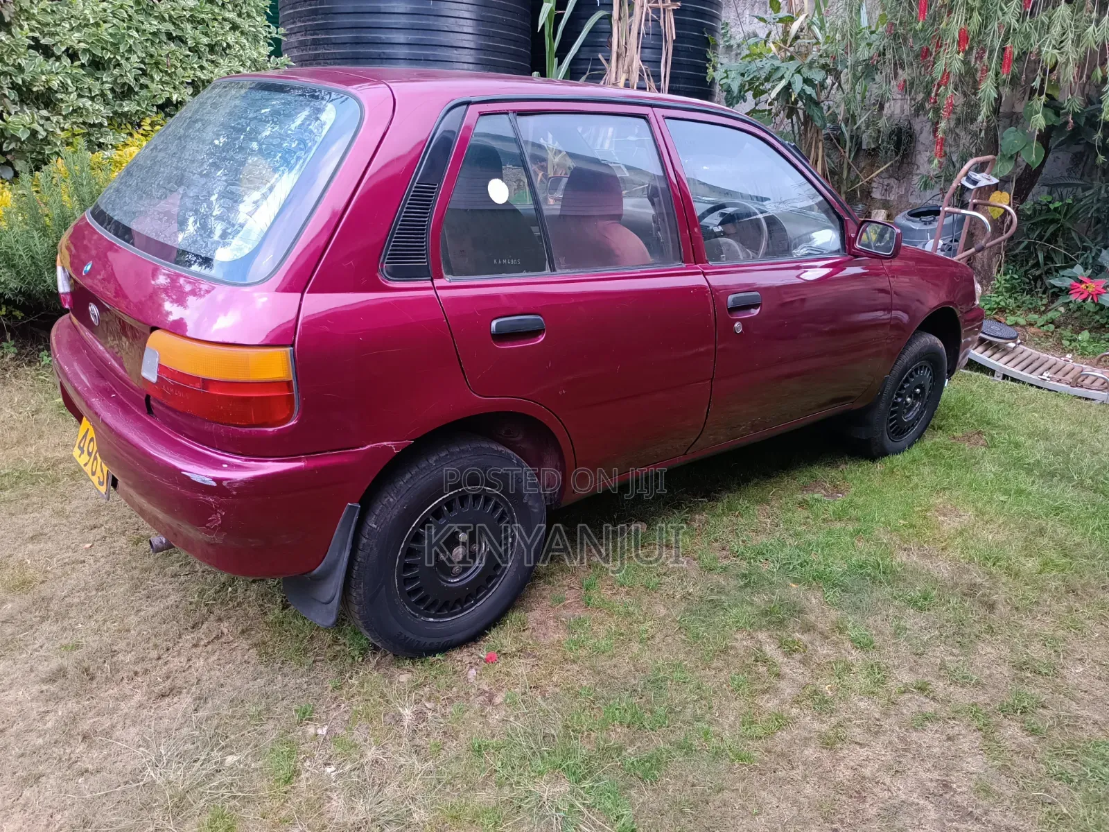 Toyota Starlet 1994 Maroon