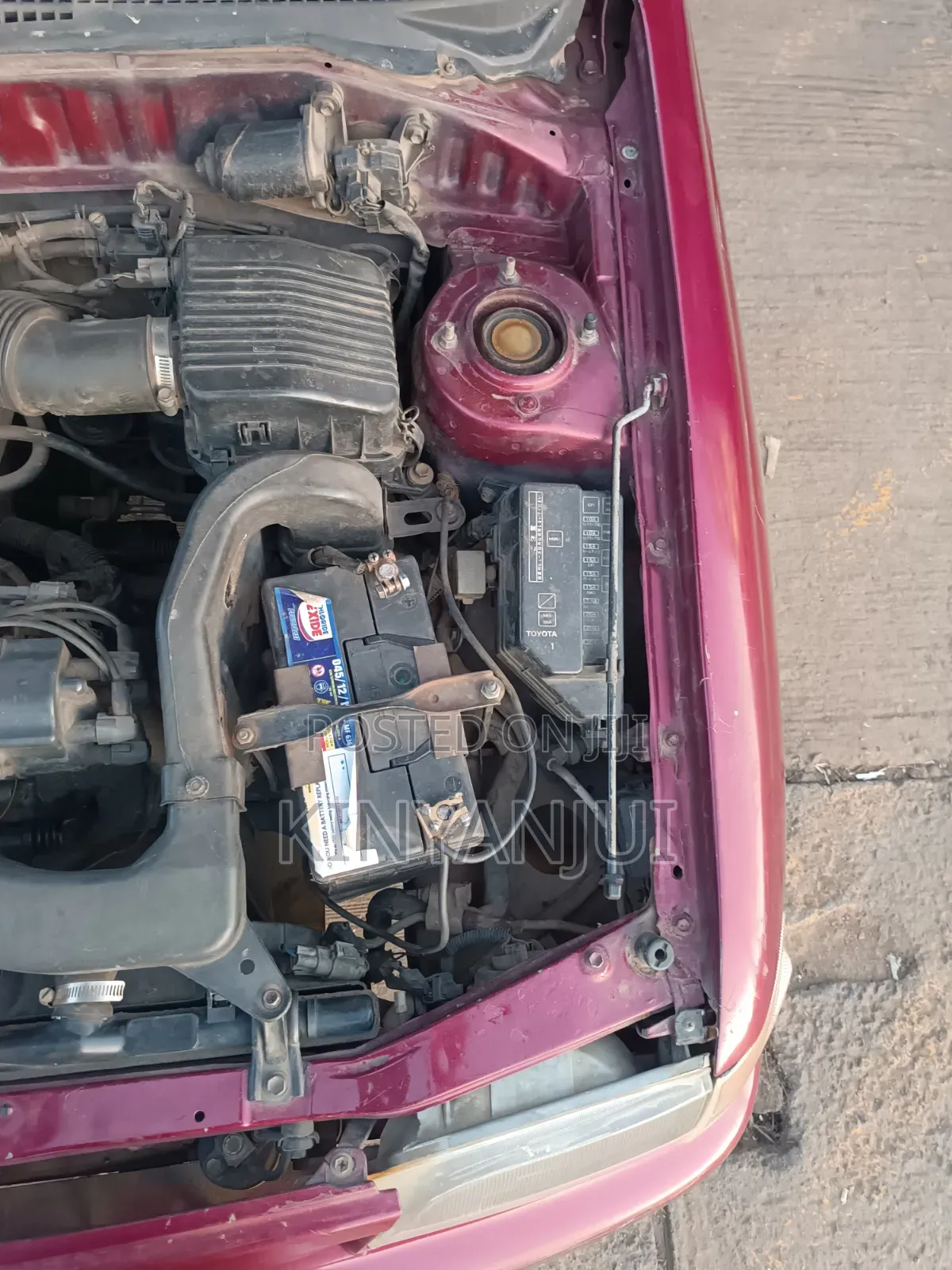 Toyota Starlet 1994 Maroon