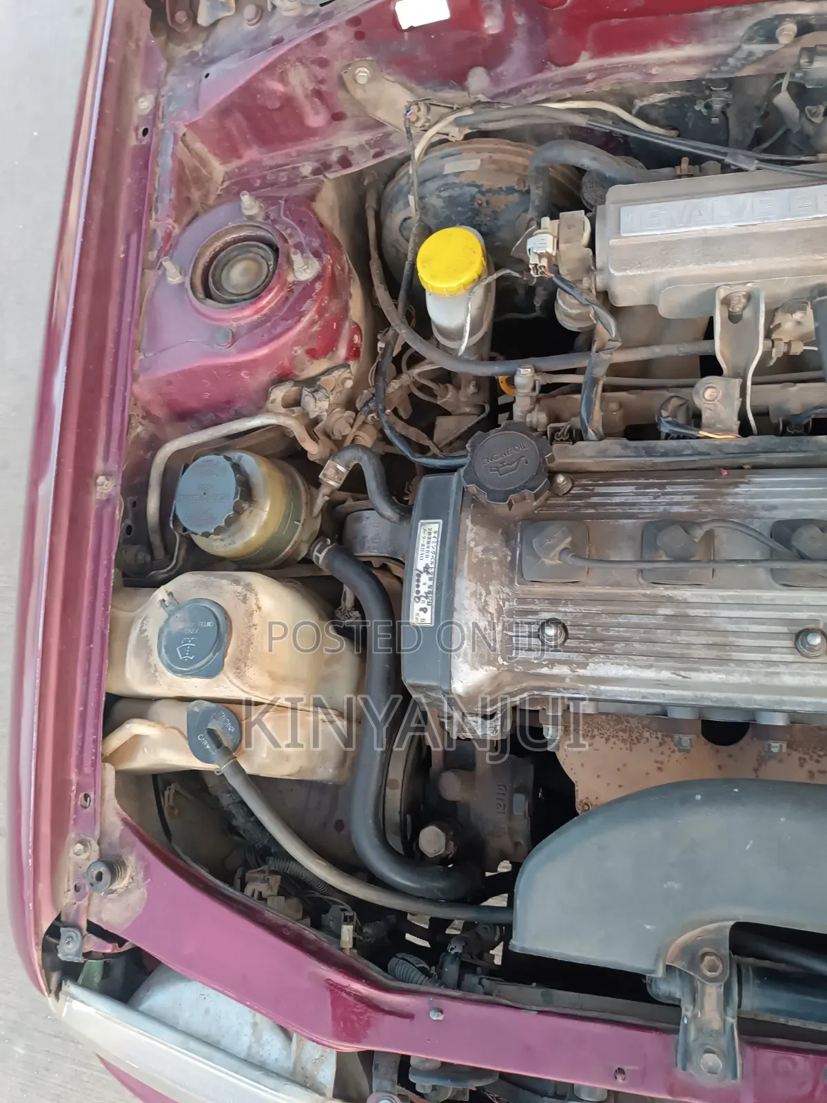 Toyota Starlet 1994 Maroon