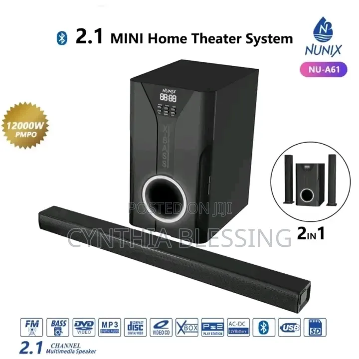 Nunix Sound Bar Nu-A61