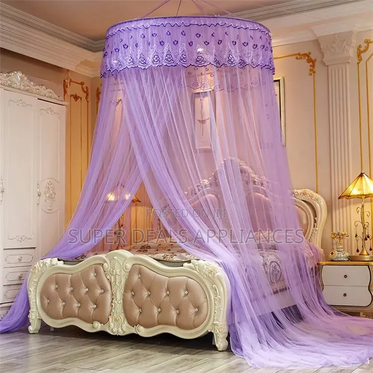 Purple Round Mosquito Net