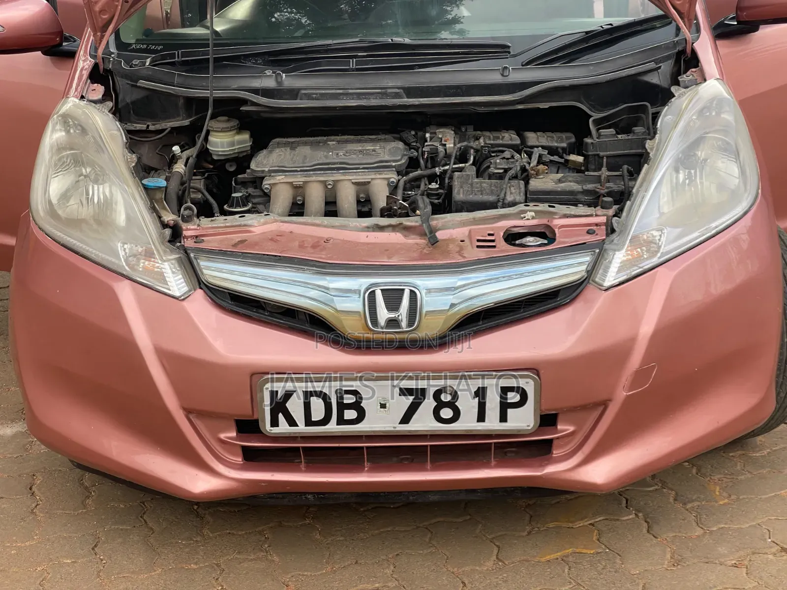 Honda Fit 2013 Pink