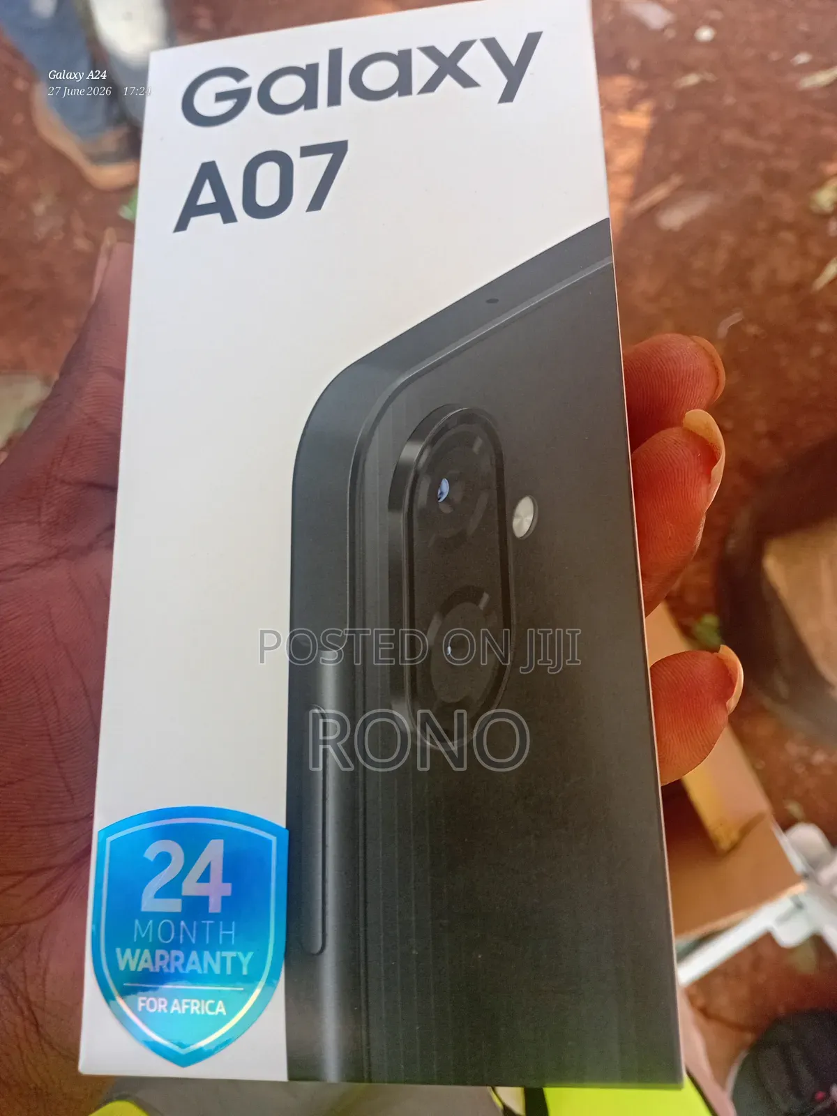 New Samsung Galaxy A07 128 GB Black