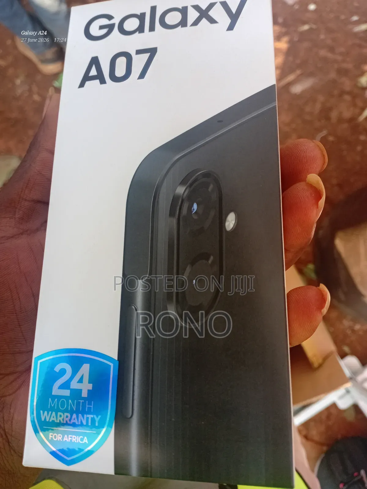 New Samsung Galaxy A07 128 GB Black