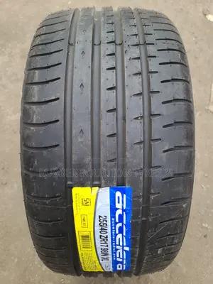 255 /40 R17 Accelera Tyres 98w X/L Made in Indonesia