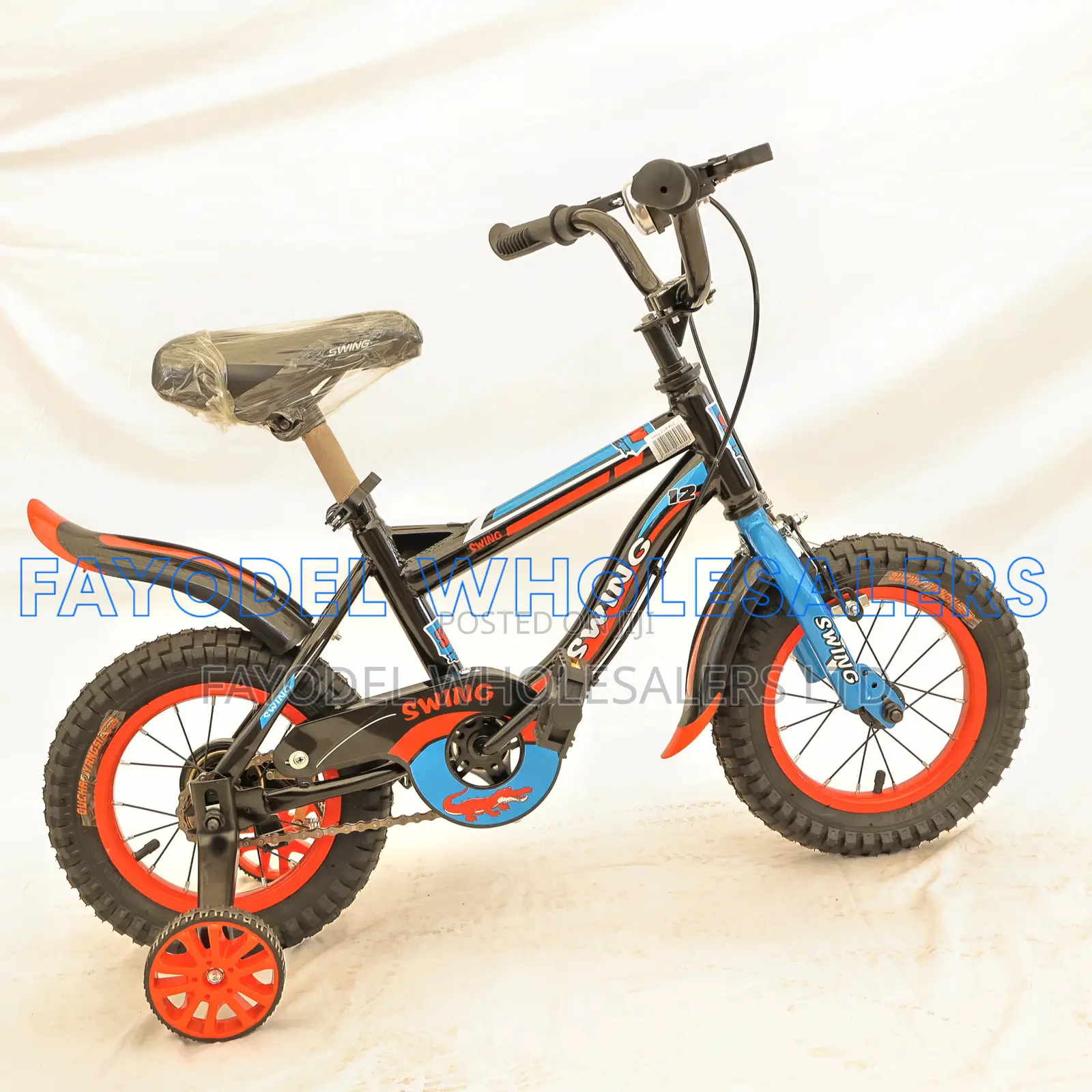 New Swing 20" Children's Bike With Rear Rack