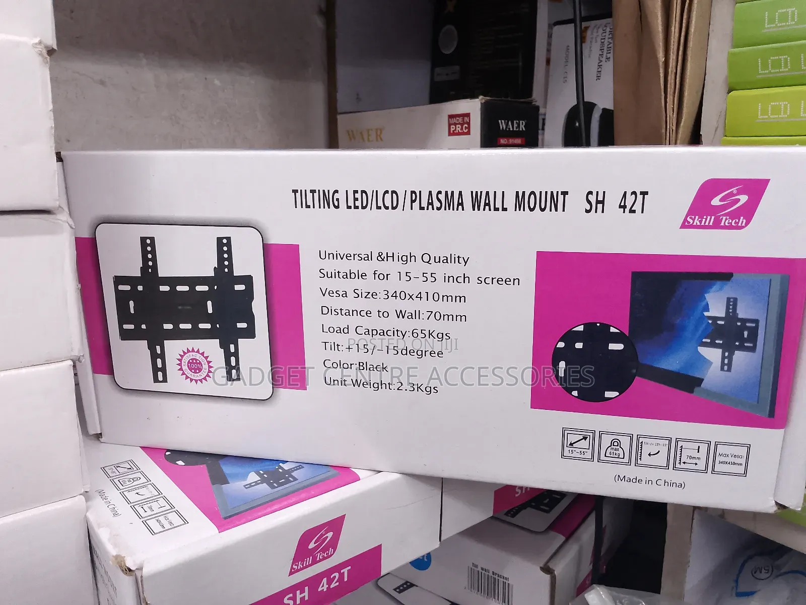 Sh 42t Tv Wall Brackets 15"-55"