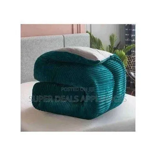 Green Single Velvet Duvet