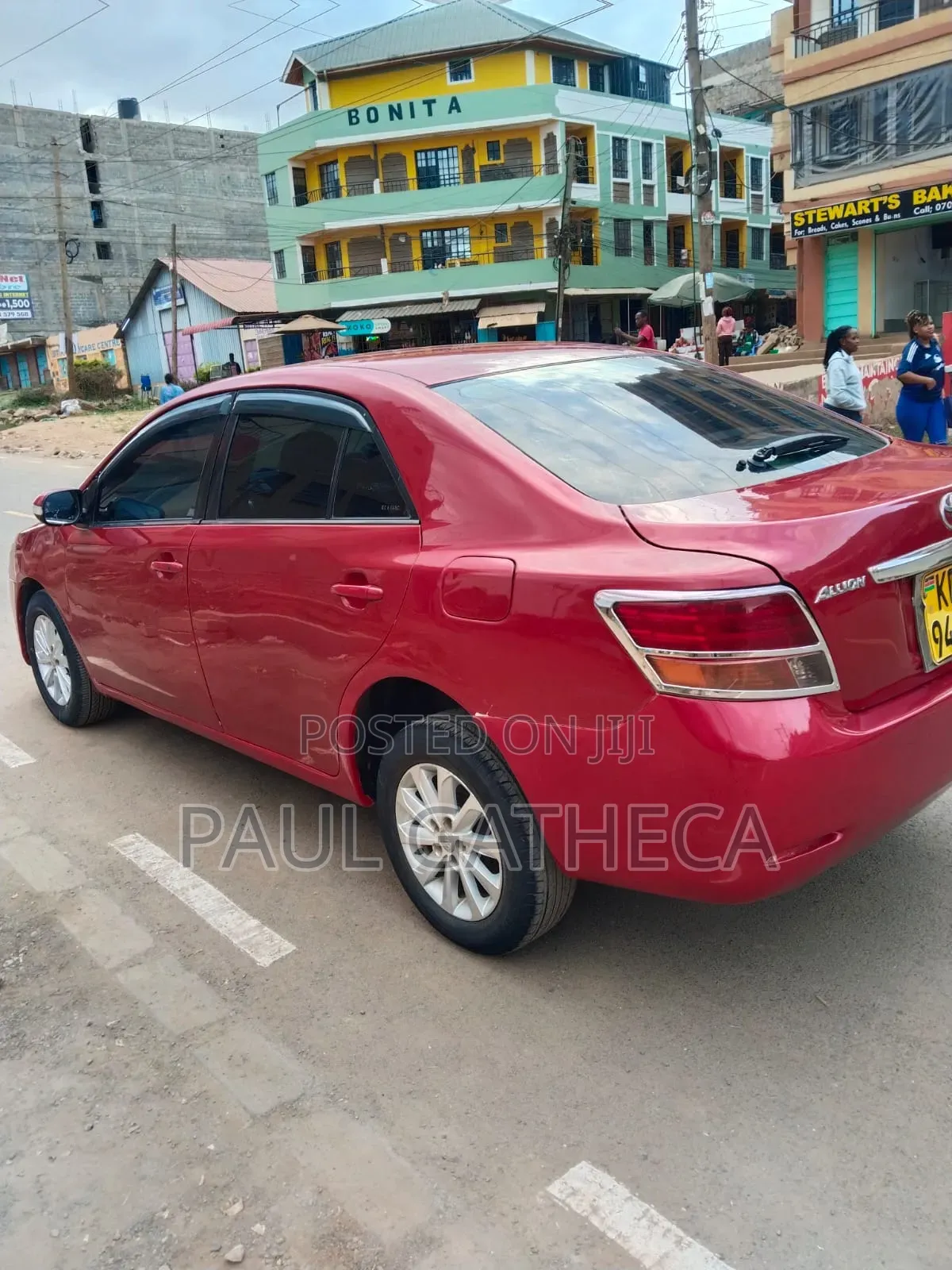 Toyota Allion 2008 Red