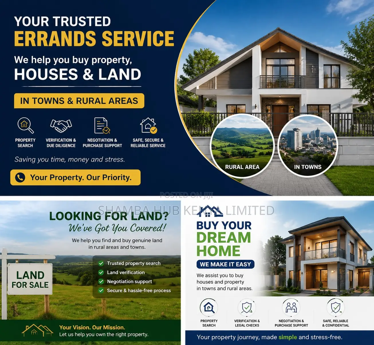 Hassle-Free Property Buying Service Verified Houses Land Real Estate