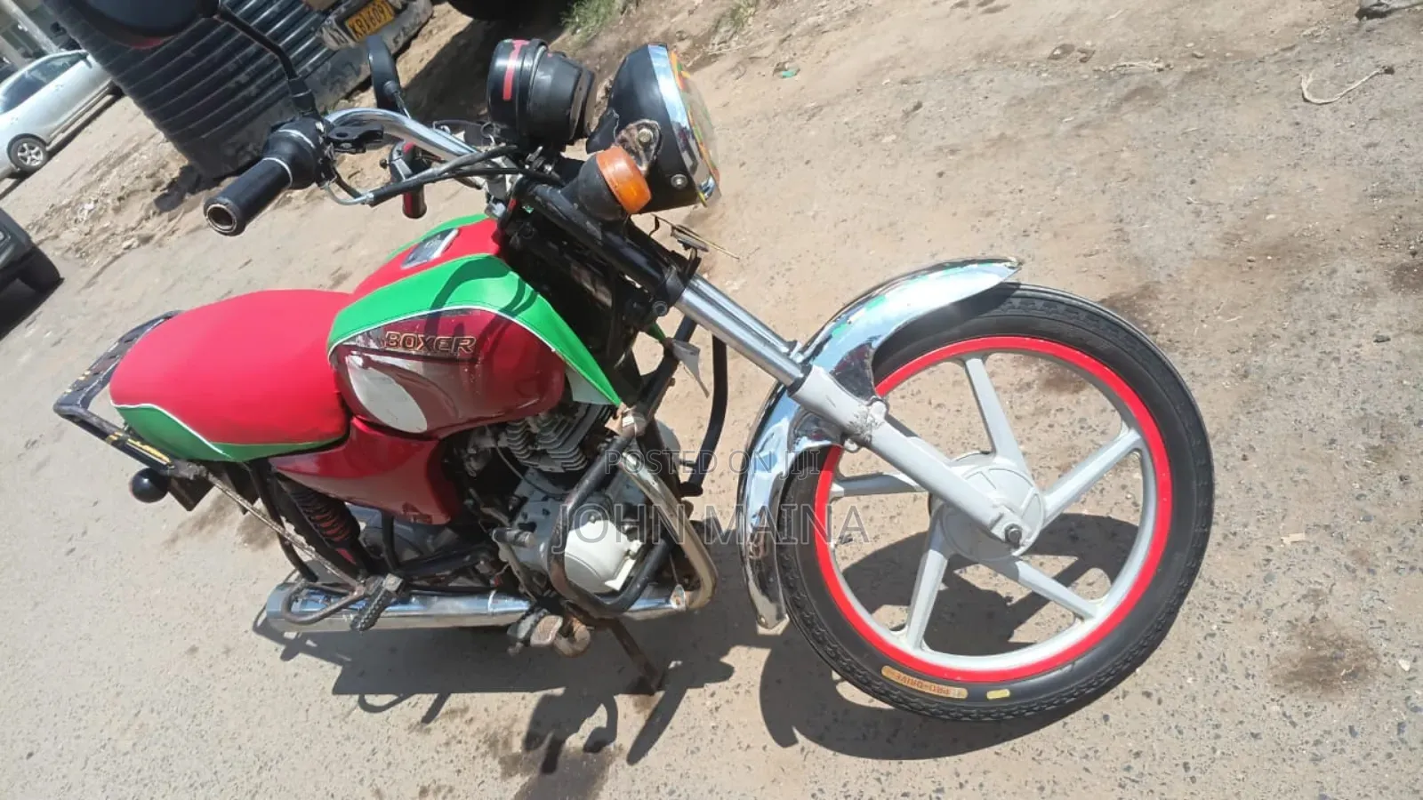 Bajaj Boxer 100 2021 Red