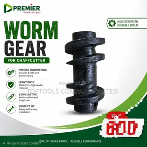 Chaff Cutter Worm Gear
