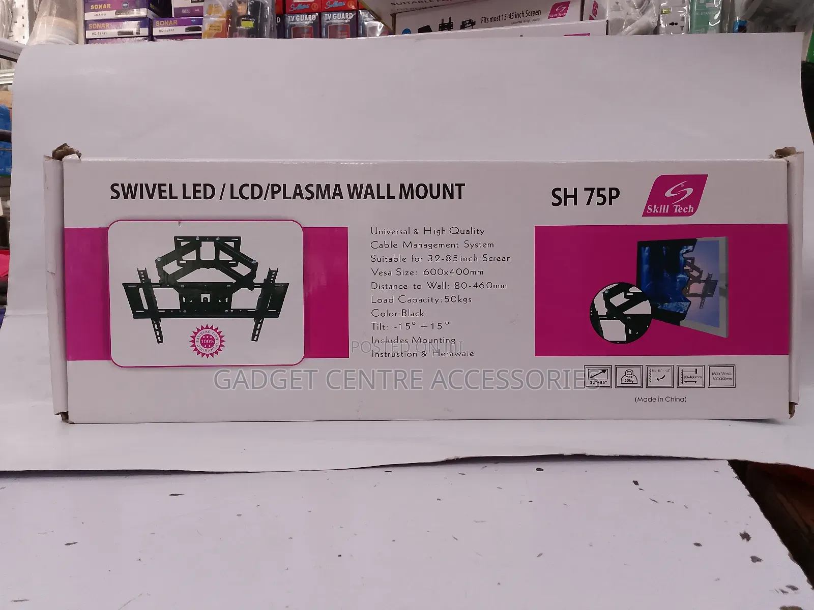 Skill Tech Swivel Tv Brackets Upto 85 Inches