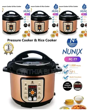 Nunix Electric Pressure Cooker **1000watts