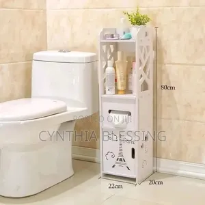Bathroom Storage Cabinet_white