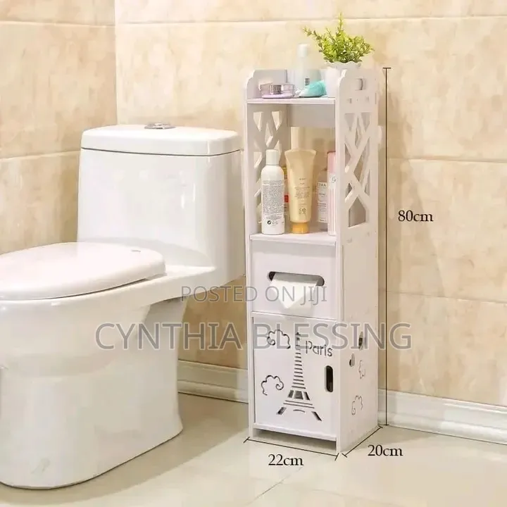 Bathroom Storage Cabinet_white