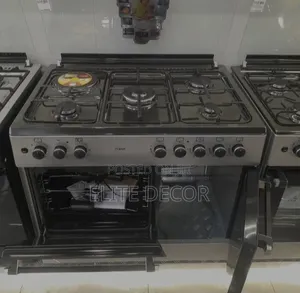 Mika 60×90 Standing Cooker – 4 Gas Burners + 1 Rapid Hot Plate