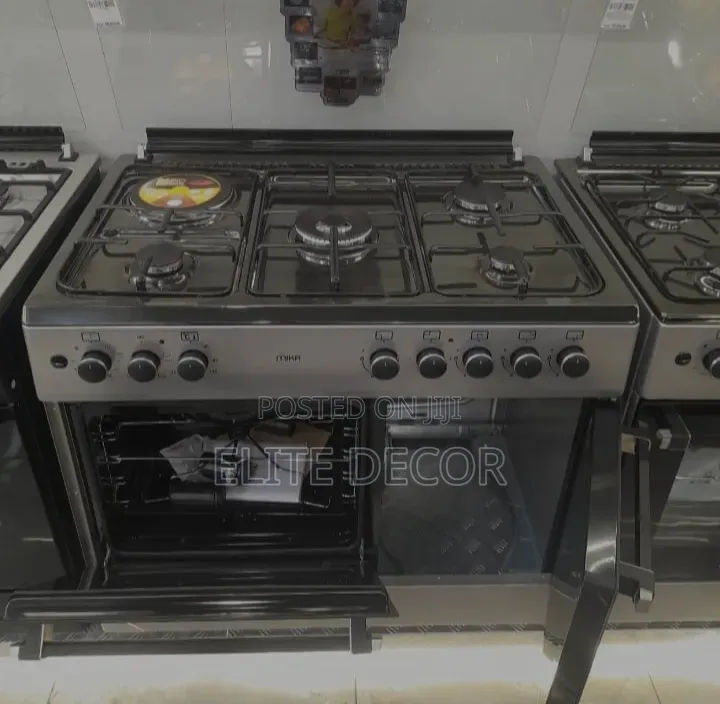 Mika 60×90 Standing Cooker – 4 Gas Burners + 1 Rapid Hot Plate