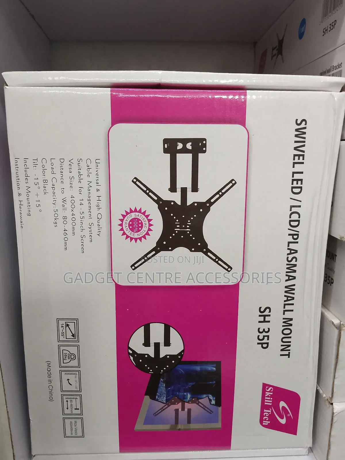 Universal Swivel Tv Wall Mount 55 Inches 50kg