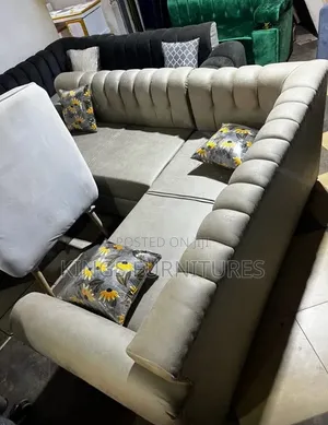 Modern U-Shaped Sectional Sofa