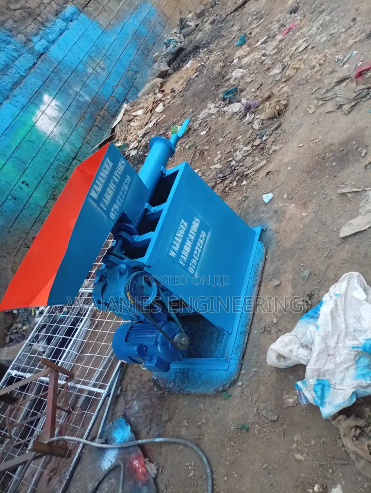 5hp Gear-Driven Charcoal Briquettes Machine | Wajangez Fabricators