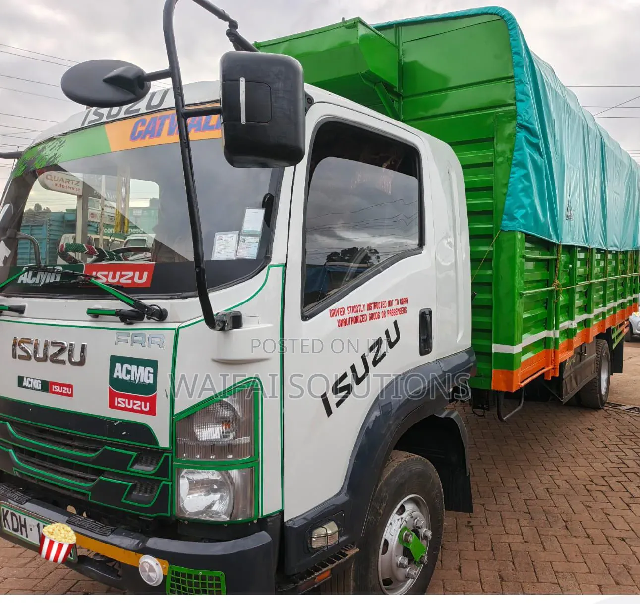 Isuzu Frr90 Openboy Kdh 2023 White