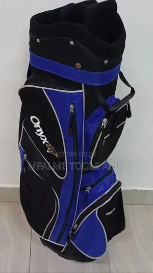 Ex-Uk Onyx Empty Golf Bag