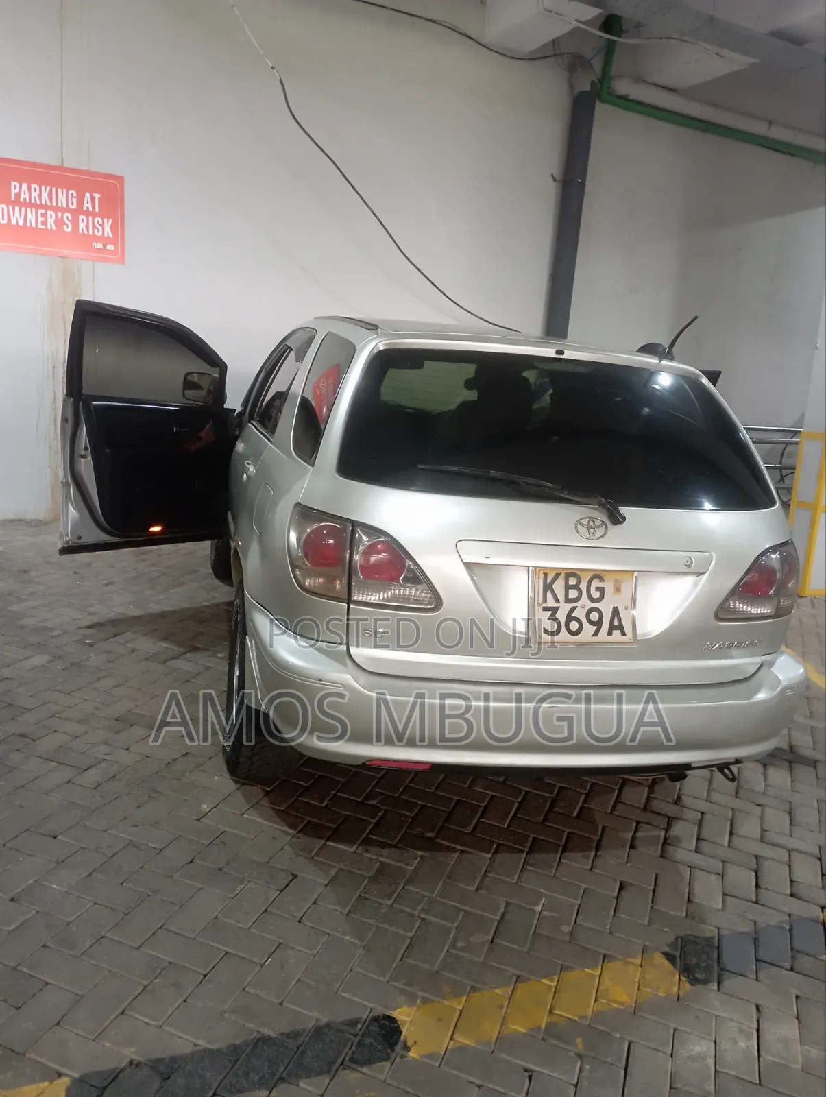 Toyota Harrier 2002 Silver