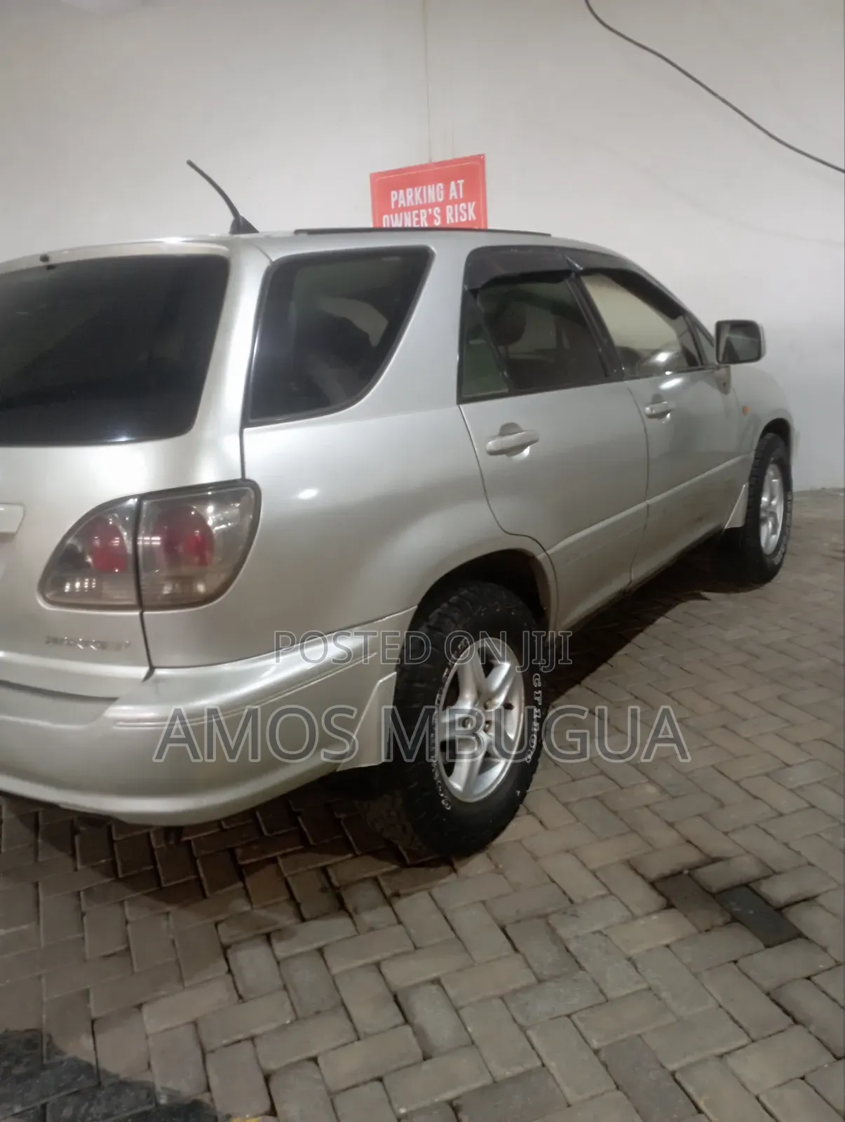 Toyota Harrier 2002 Silver