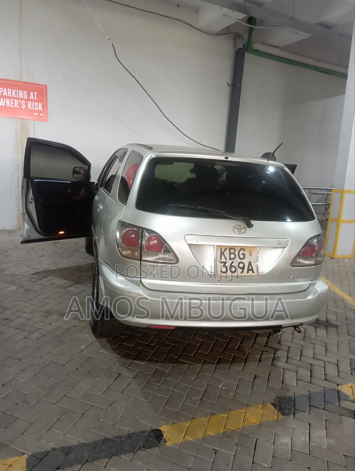 Toyota Harrier 2002 Silver