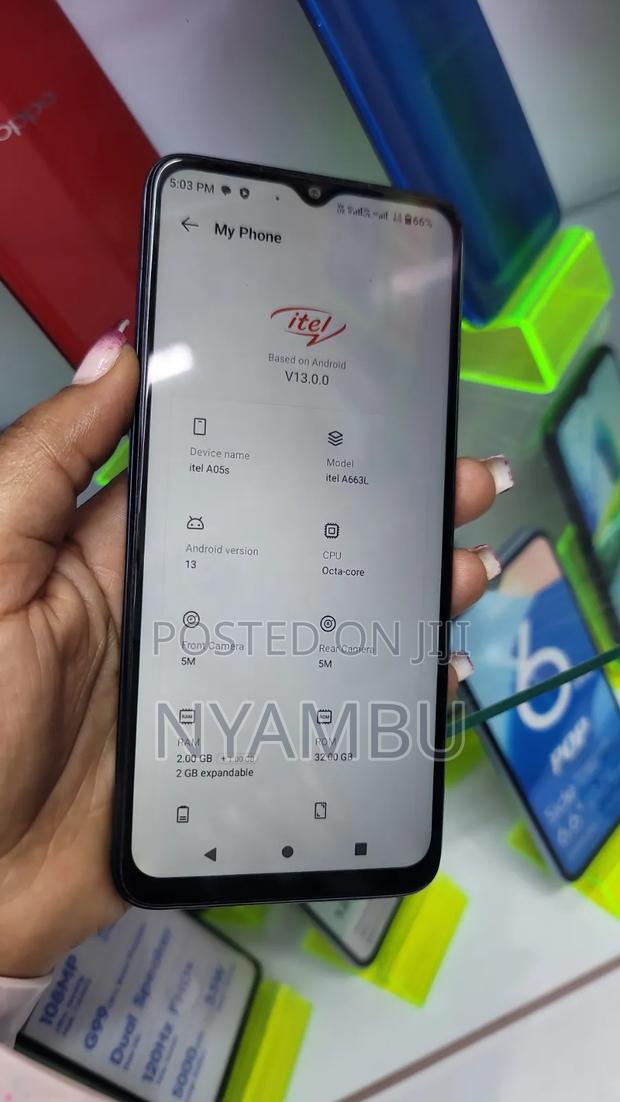Itel A05s 32 GB Black - thumbnail 3