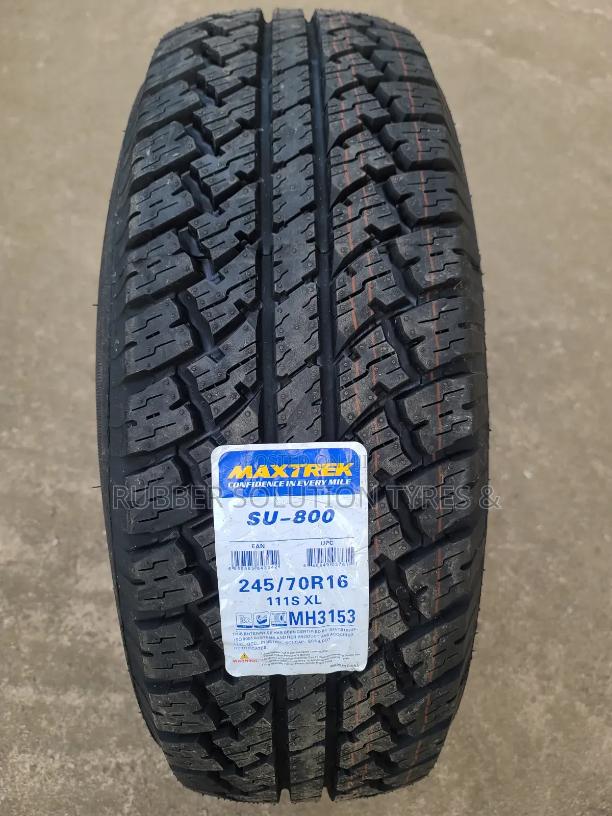 245 /70 R16 Maxtrek Tyres 111s X/L Su-800 All-Terrain