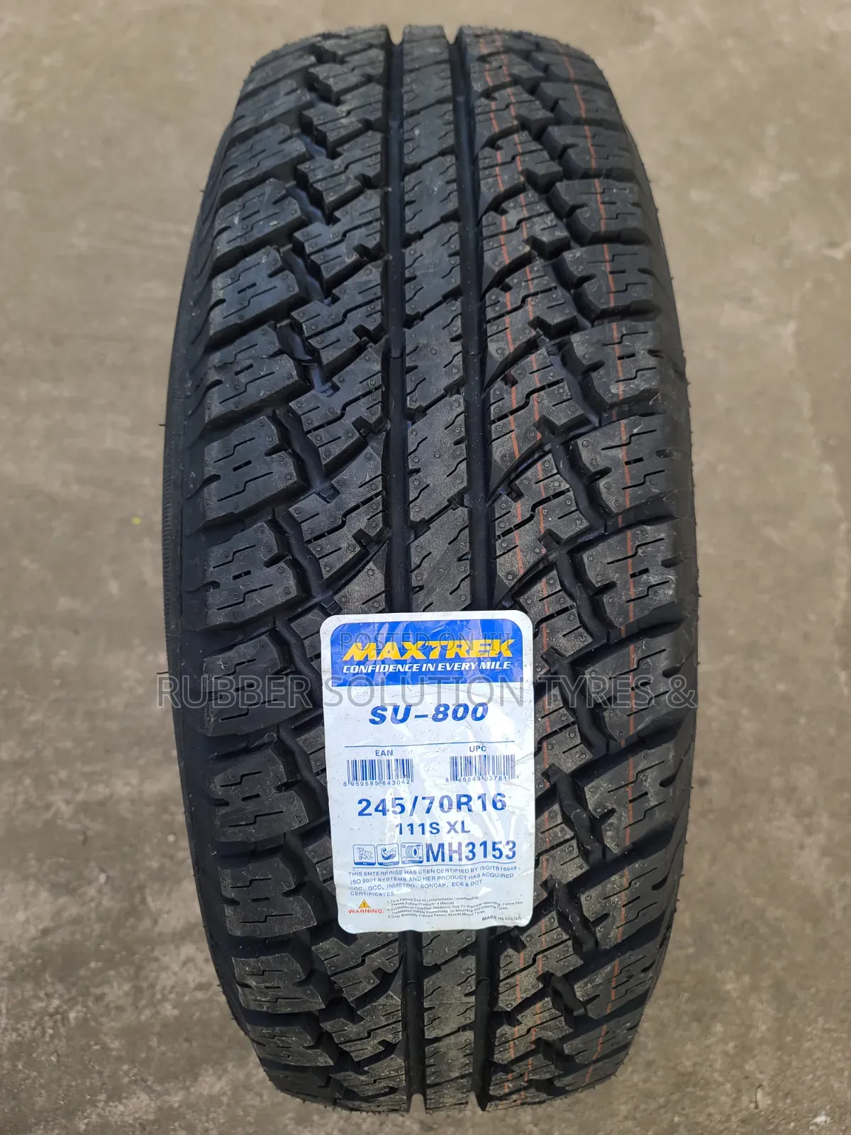 245 /70 R16 Maxtrek Tyres 111s X/L Su-800 All-Terrain