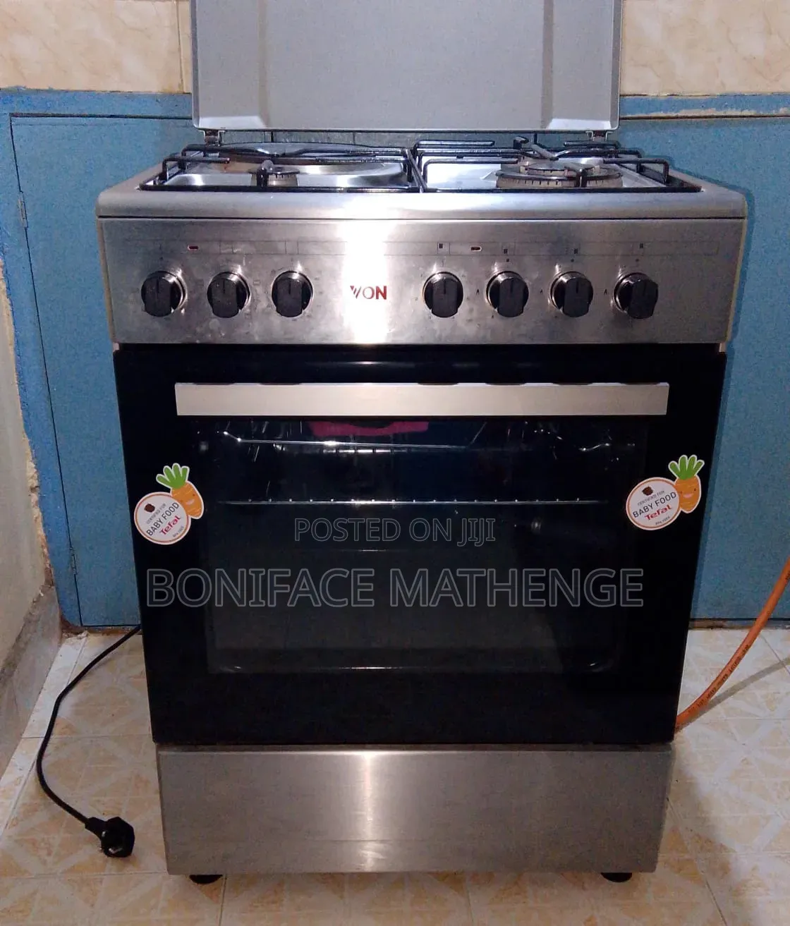 Urgent Von Cooker 60 × 60 Stainless Steel. Zimmerman