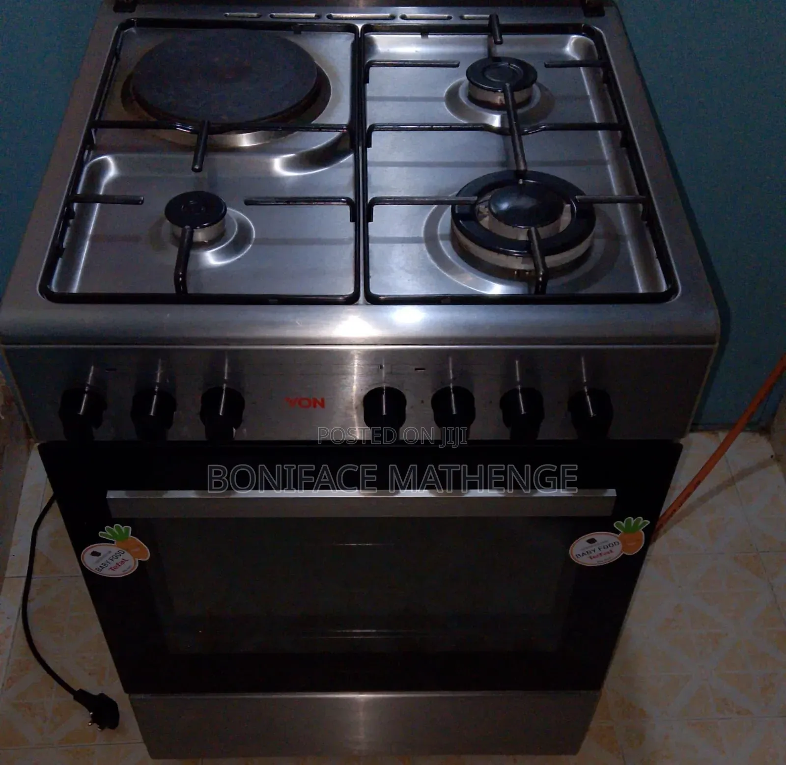 Urgent Von Cooker 60 × 60 Stainless Steel. Zimmerman