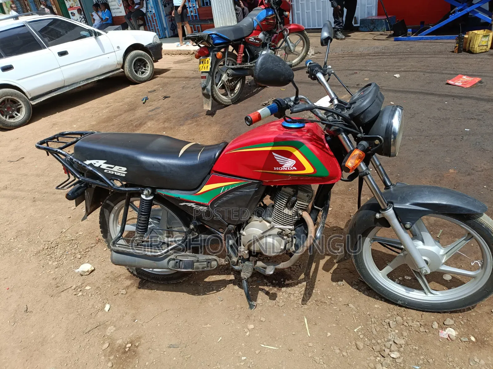 Honda Vigor 1995 Red
