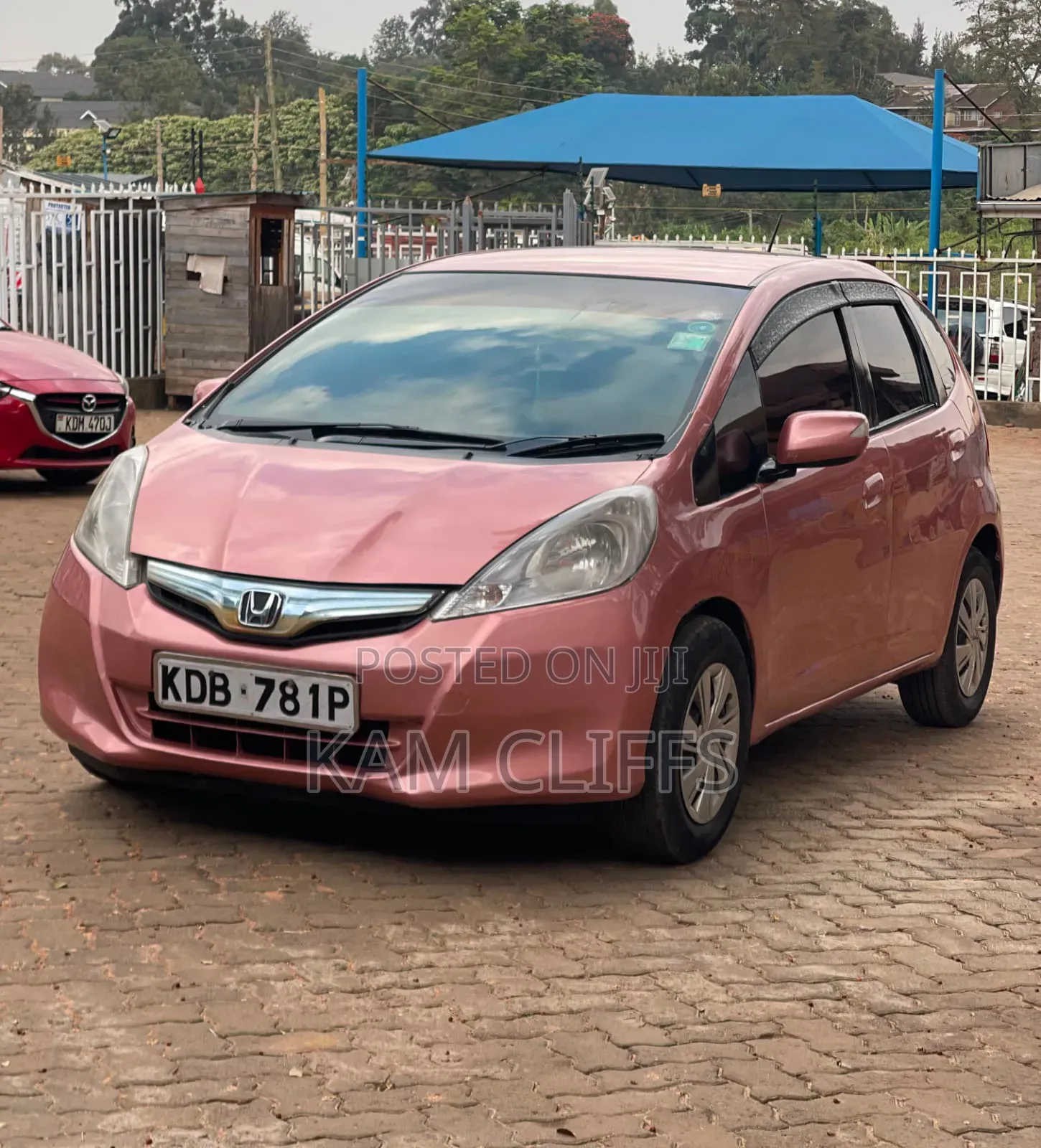Honda Fit 2013 Orange