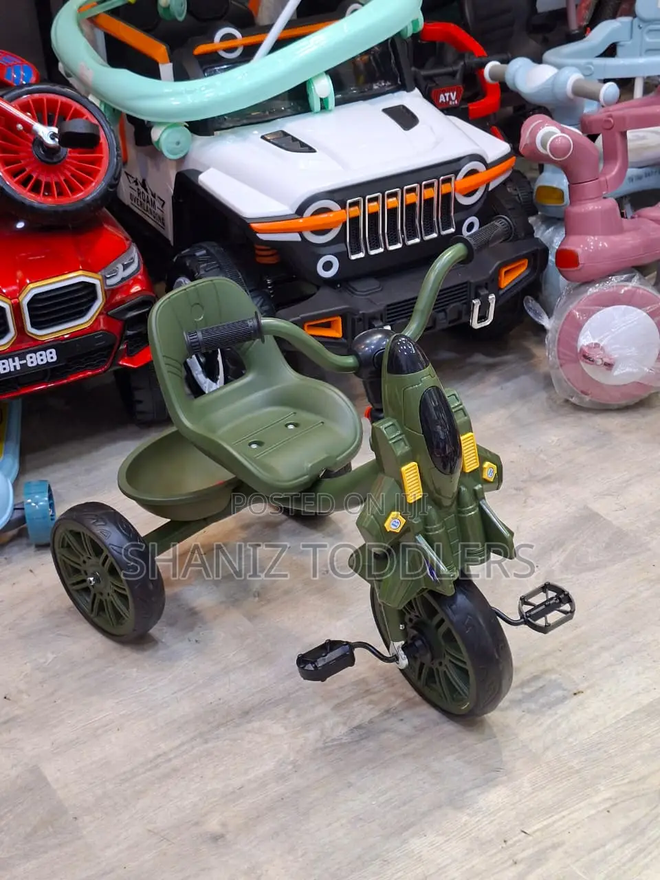 Cutetoy Kids Tricycle Ride