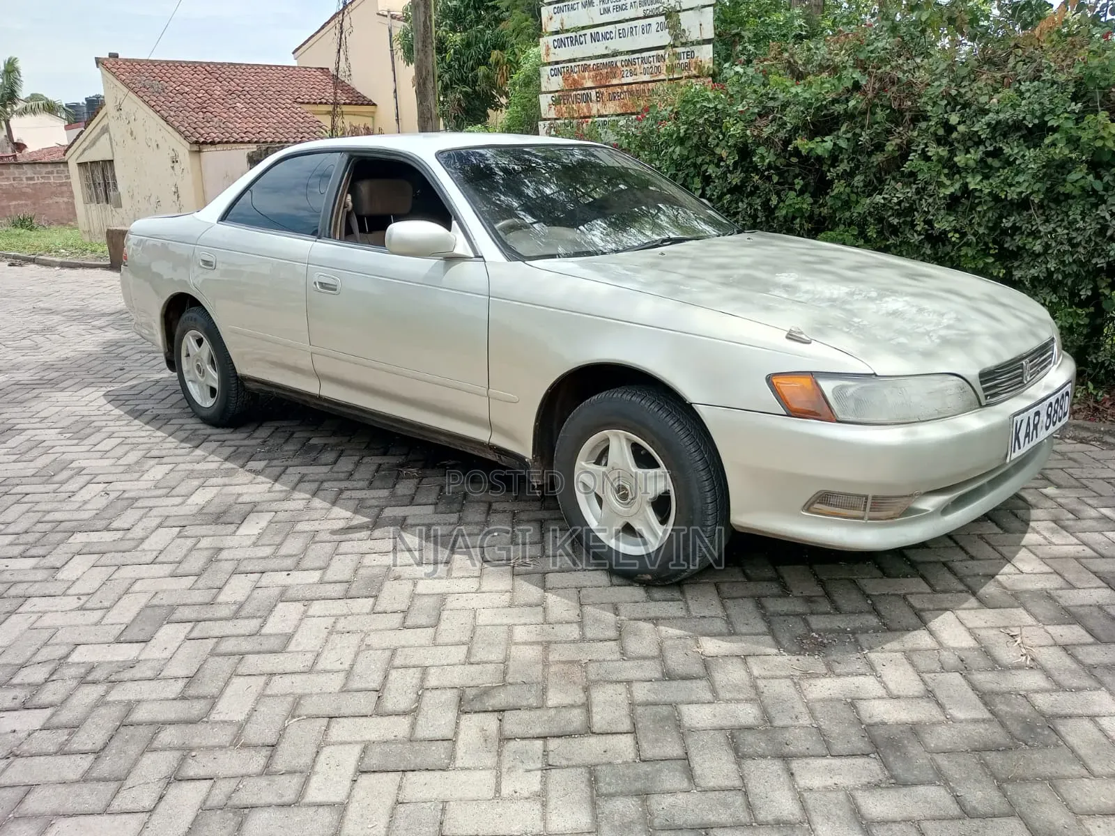 Toyota Mark II 2.4DT RWD 2000 Gray