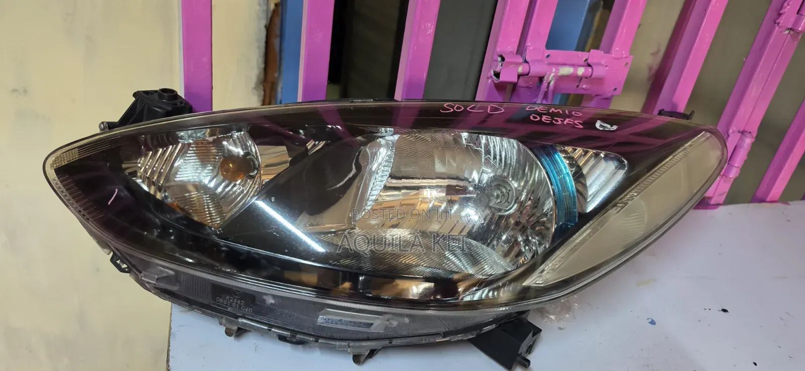 Demiio 2012 Left "Blue" Headlight