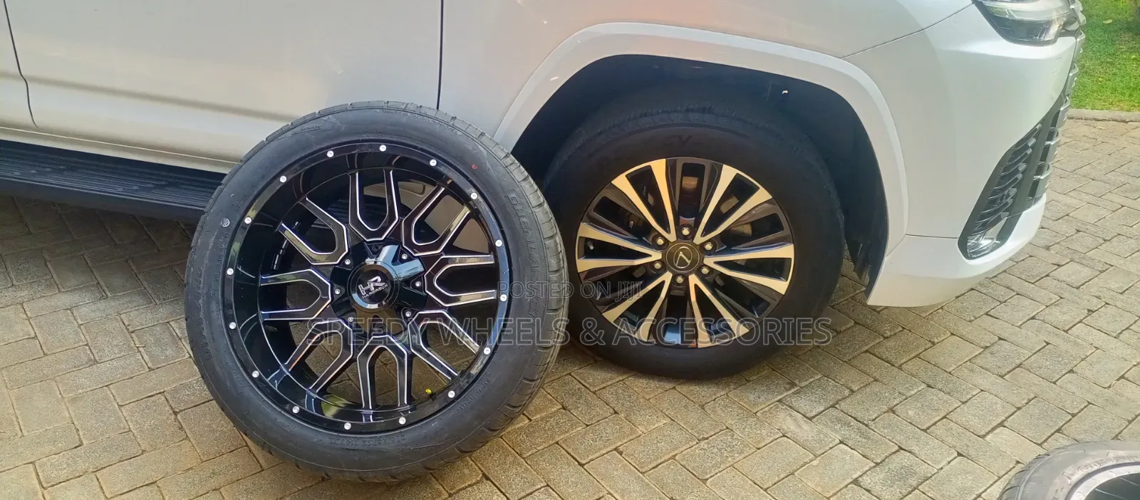 Lexus Lx 600 Offset Rims Size 22