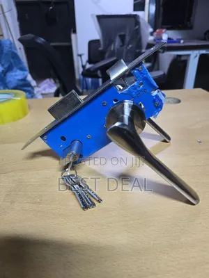 Silver Stainless Steel Cylinder Door Lock
