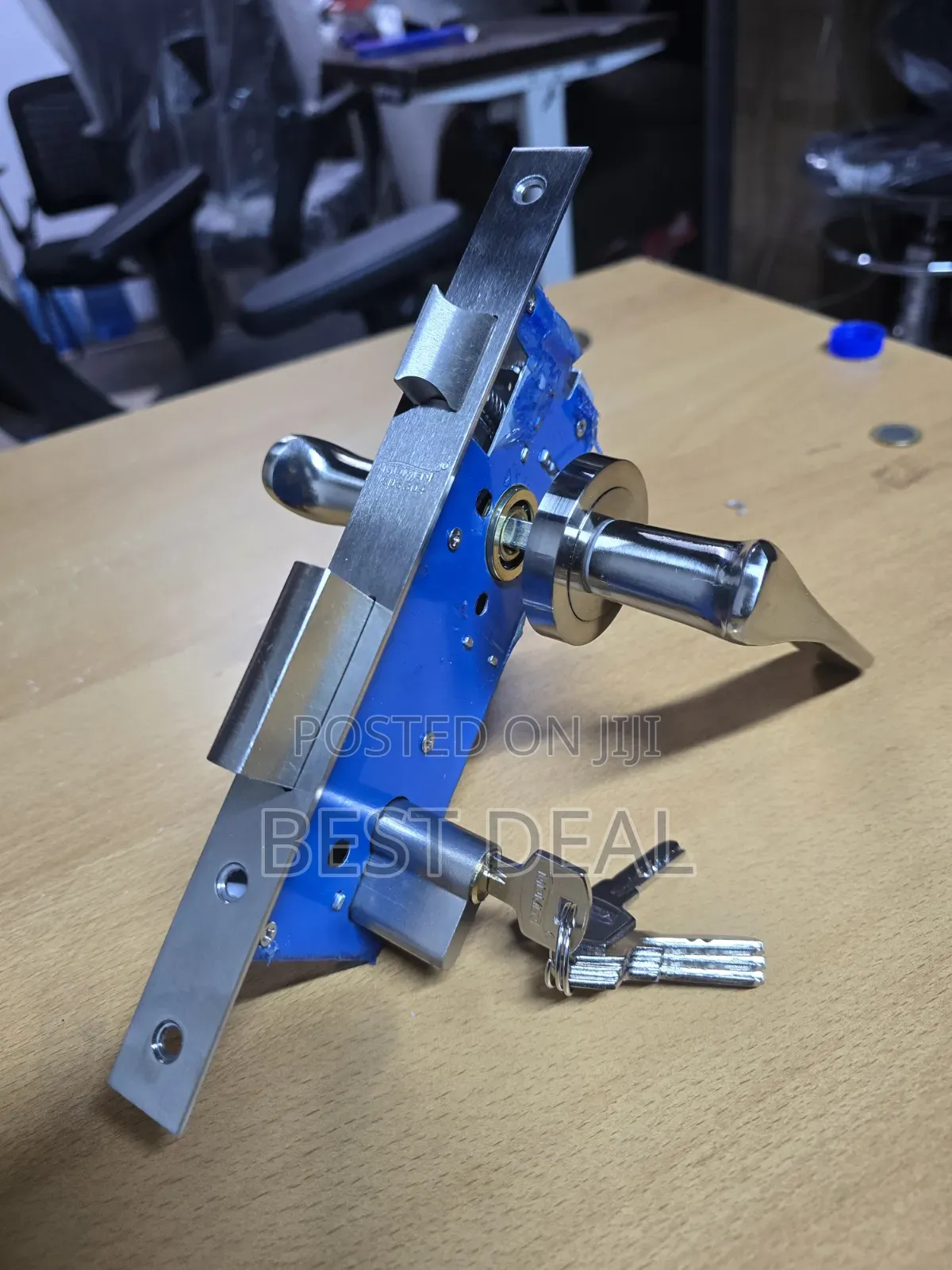 Silver Stainless Steel Cylinder Door Lock